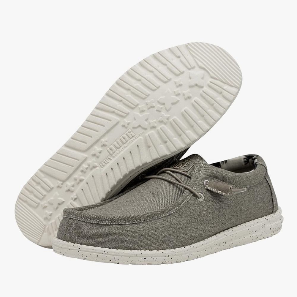 Hey Dude Gray Loafers